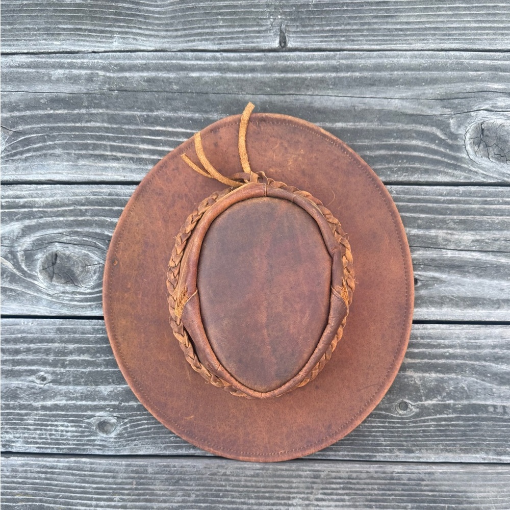 Kakadu Traders Australia Cobram Leather Hat